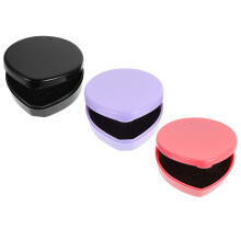 6Pcs Multifunctional Makeup Brush Cleaner Box Plastic Sponge Case