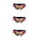 3Pcs Lightweight Tpu Motorcycle Goggles Multi Color Protective Eyewear 9