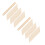 200Pcs Flat Bamboo Dual-Ended Stylus Tools for Scratch Paper Artwork 9