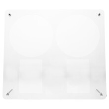 Transparent Acrylic Album Holder Stand for Vinyl and Cds
