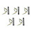 5Sets Compact Pcb Dual Music Audio Indicator Light for Home Use 4