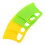 12Pcs Plastic Vegetable with Straight & Wavy for Kitchen 3
