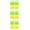12Pcs Plastic Vegetable with Straight & Wavy for Kitchen 6