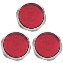3Pcs Durable Metal Trumpet Key Valve Caps Multi Color Instrument Parts
