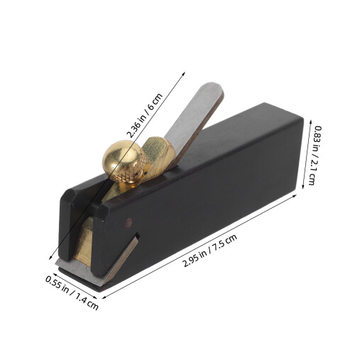 Ebony Wood Edge Planer Manual Woodworking Hand Tool 2