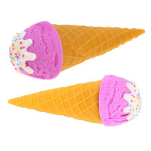 6Pcs Lifelike Simulation Ice Cream Cone Model for DIY Decor