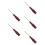 5Pcs Dark Red Handheld Doll Stuffing Tools for Efficient Craft Use 5