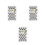 3Sets Green Plastic Grass Tufts Miniature DIY Sand Table Model Decor 7