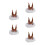 5Pcs Multi Material Roe Deer Costume Headgear Car Decoration 7
