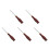 5Pcs Dark Red Handheld Doll Stuffing Tools for Efficient Craft Use 7