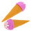 6Pcs Lifelike Simulation Ice Cream Cone Model for DIY Decor 3