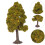 Plastic Miniature Trees for Model Building Multi-Color Landscape 7