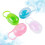 8Pcs Baby Soother Holder Case Durable PP Material Assorted Colors 4