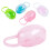 8Pcs Baby Soother Holder Case Durable PP Material Assorted Colors 8