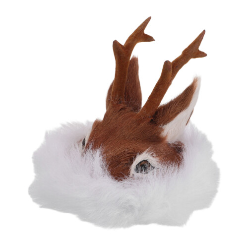5Pcs Multi Material Roe Deer Costume Headgear Car Decoration 1