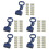 5Sets Strong Bite Force Scooper Dog Pet Excrement Tool 7