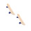 2Pcs Double Tail Wooden Skateboard Decks Maple Blank for Decor Craft 5
