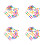 400Pcs Assorted Plastic Tiny Food Models for Kids Pretend Play and DIY 8