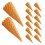 48Pcs Interactive PVC Ice Cream Cone Props Lifelike Food Models 2