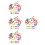 400Pcs Assorted Plastic Tiny Food Models for Kids Pretend Play and DIY 4