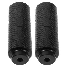 6Pcs Black Iron Bike Pegs Rear Pedals for Mountain and Road Cycling