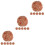 18Pcs Durable PVC Simulation Beef Meatballs Lifelike Home Decor Props 7