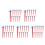 300Pcs Interactive Blue Spider Shooter Toy with Suction Cup Web Launch 6