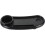 4Pcs Plastic Stroller Tray Detachable Design with Drinks Holder Black 2
