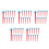 300Pcs Interactive Blue Spider Shooter Toy with Suction Cup Web Launch 7