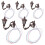 20Pcs Tiny Wall Lamp Models Miniature Scene Lighting 2