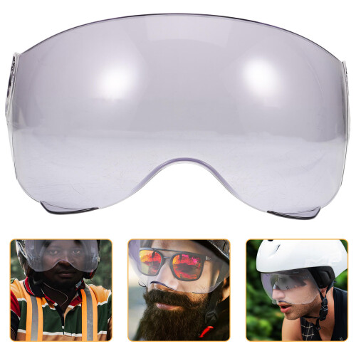 3Pcs Replaceable Black Football Visor Safe Eye Protection Lens 1