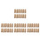 48Pcs Artificial Mini Haystack for Dollhouse and Craft Decoration 8