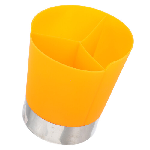 3Pcs Yellow Holder for Counter with 3 Compartments Organizer 1