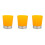 3Pcs Yellow Holder for Counter with 3 Compartments Organizer 8