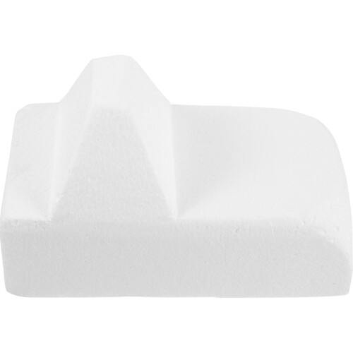 3Pcs White Foam Cake Models Ideal for Cake Decorating and Crafts