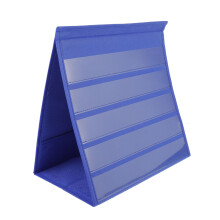 3Pcs Blue Unprinted Wind Desk Calendar Practical Decorative Use
