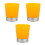 3Pcs Yellow Holder for Counter with 3 Compartments Organizer 9