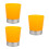 3Pcs Yellow Holder for Counter with 3 Compartments Organizer 10