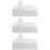 3Pcs White Foam Cake Models Ideal for Cake Decorating and Crafts 10