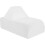 3Pcs White Foam Cake Models Ideal for Cake Decorating and Crafts 3