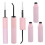 3Pcs Lash Extension Lash Glue Pink with Strong Adhesive 3