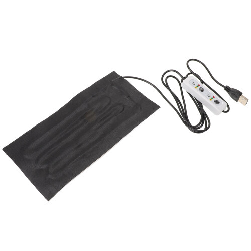 5Pcs USB Adjustable Black Plant Heat Mats for Germination and Rooting