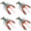 4Pcs Decorative Plastic Lobster Models Lifelike Figurines 7
