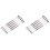 30Pcs Silver Stainless Steel Seafood Forks Nut Picks Kitchen Tool Set 2
