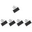 5Pcs USB Adjustable Black Plant Heat Mats for Germination and Rooting 6