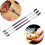 30Pcs Silver Stainless Steel Seafood Forks Nut Picks Kitchen Tool Set 10