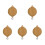 5Pcs Bed Musical Box Light Brown Accessory 2