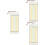 3Pcs Portable Blank Scrolls Sky-Blue for Calligraphy and Art Display 7
