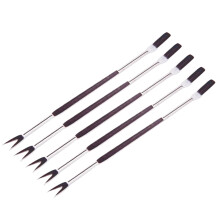 30Pcs Silver Stainless Steel Seafood Forks Nut Picks Kitchen Tool Set