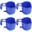 4Pcs Blue Plastic Swimming Pool Cup Holder Rack Hook Beverage Storage 7
